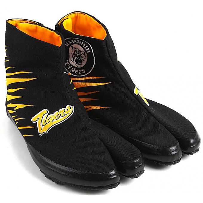 Jikatabi Hanshin Tigers Hi Gara Wamon "HandMade in Japan" (Fait main au Japon)