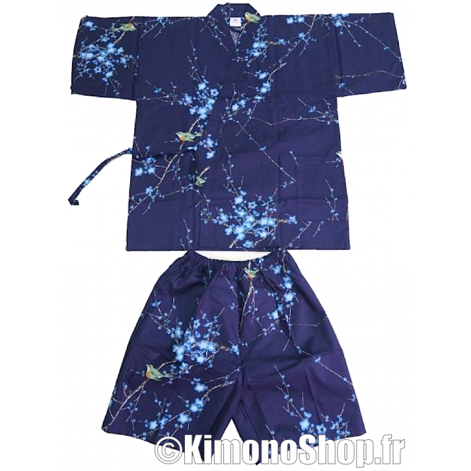 Jinbei Ume Uguisu femme