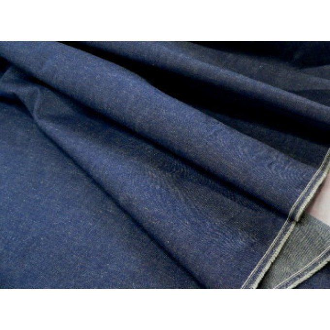 Kimono traditionnel japonais coton bleu marine Denim (Jeans) homme "HandMade in Japan"