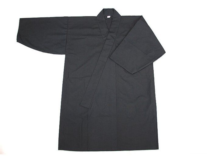 Luxe Dogi Iaido BioClean Sayaka polyester noir Taille 5 - HandMade In Kyoto Japan  