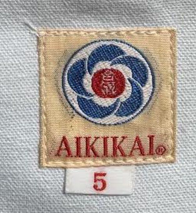 Aikidogi Aikikai Kimono karate coton canva blanchi Bio Taille 5 (185cm) Tozando 