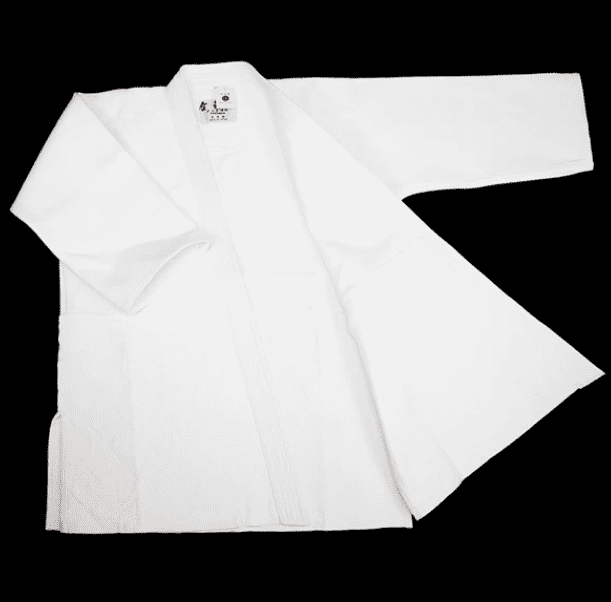 Luxe Veste Aikido Gi coton blanchi Sashiko Double épaisseur [ Do] Tozando Taille 4