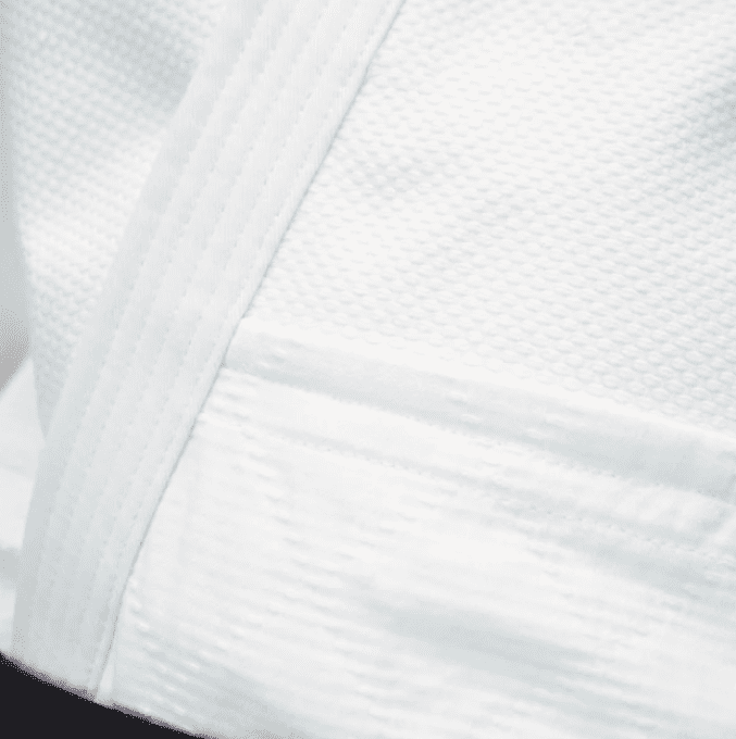 Luxe Veste Aikido Gi coton blanchi Sashiko Double épaisseur [ Do] Tozando Taille 4