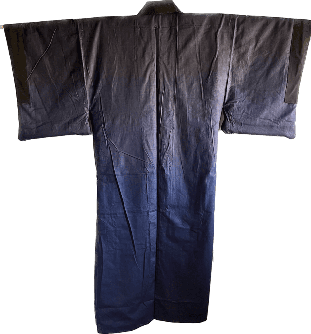 Antique kimono traditionnel japonais homme  - Kamon Omodaka