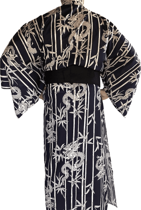 Yukata Take Ryu homme Taille  L/60" (170~180cm) Made in Japan
