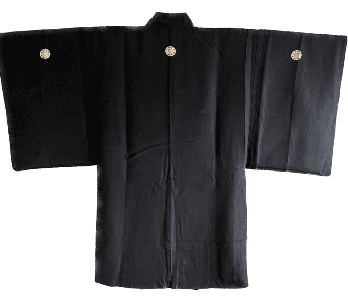 Haori japonais homme Montsuki Botan Kuyō