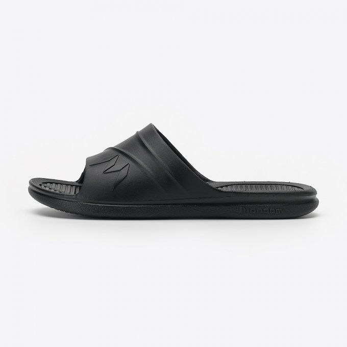 Tong Sandale Chaussure japonaise de plage & piscine noir Mandom Marugo   