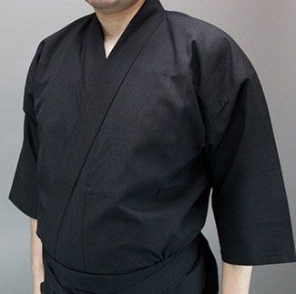 Dogi iaido Tokuyo Okumi polyester noir taille 3
