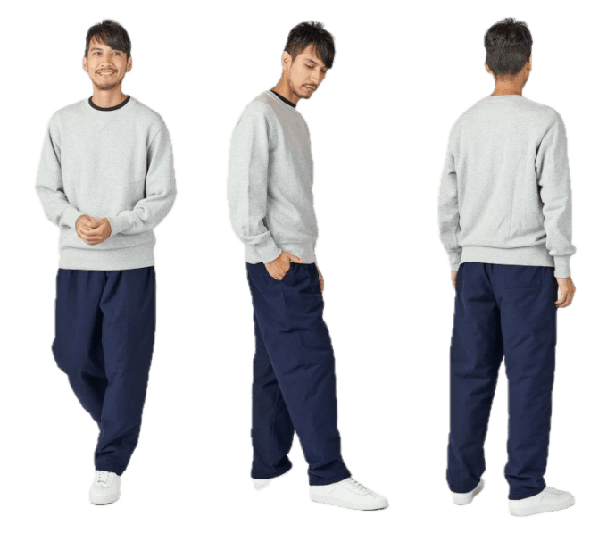 Pantalon japonais traditionnel hiver matelassé homme 