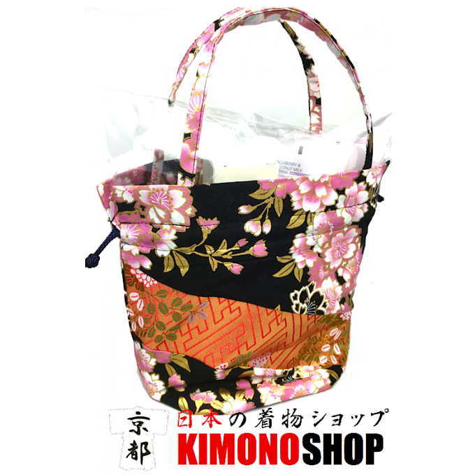 Petit Sac japonais "Kimono Style Pouch" femme Made