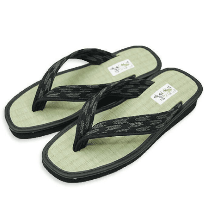 Sandale japonaise Zori Yagasuri Tatami - Made in Japan 
