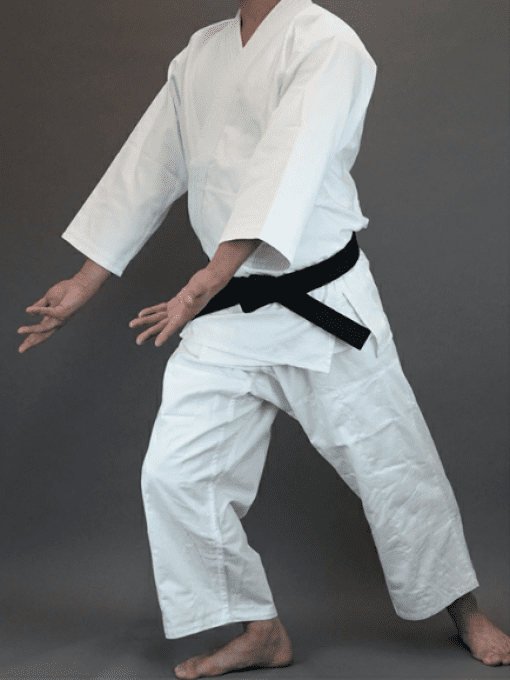 Set Aikidogi Yomogi polyester Hourai Tozando Taille:2. Made in Japan