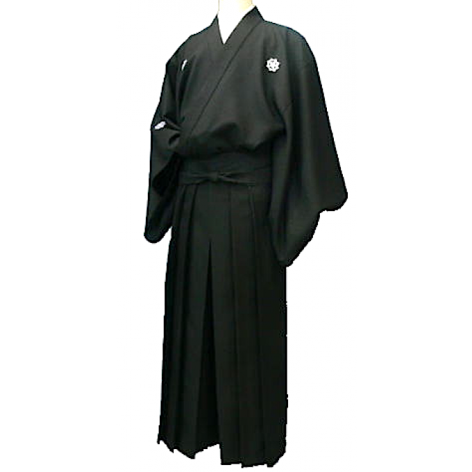 Set kimono samourai Ryoma Sakamoto "Ryomaden" Taille 2L "HandMade in Japan" 