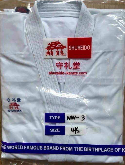 Karategi Shureido  NW-3 New Wave 3  Taille 4.5 (175 cm) avec logo brodé