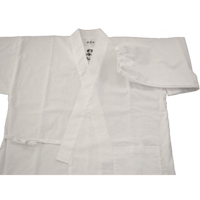 Samue Zen blanc coton homme  "Made in Japan"