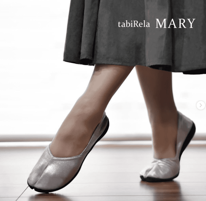 TabiRela MARY Argenté Made in Japan