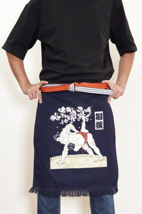 Tablier Japonais Traditionnel Maekake SUMO - Made in Japan