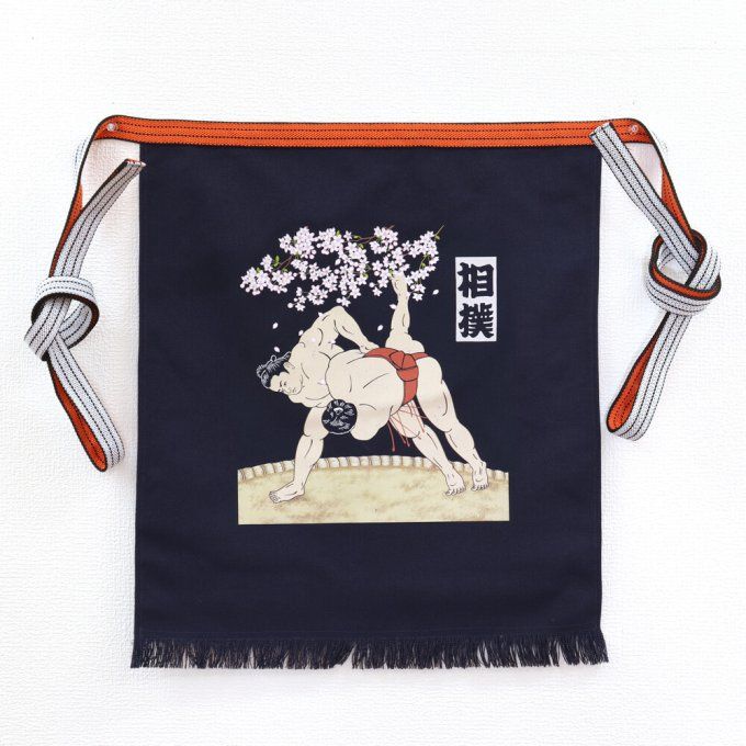 Tablier Japonais Traditionnel Maekake SUMO - Made in Japan