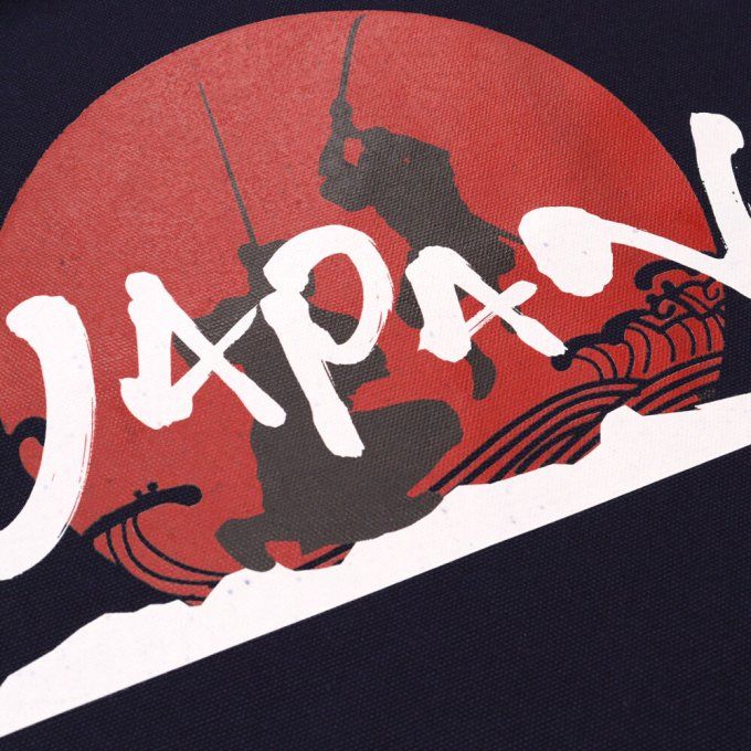 Tablier Japonais Traditionnel Maekake "Soleil levant"  – Made in Japan 