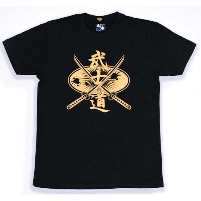 Tee Shirt japonais Bushido Katana Made in Japan