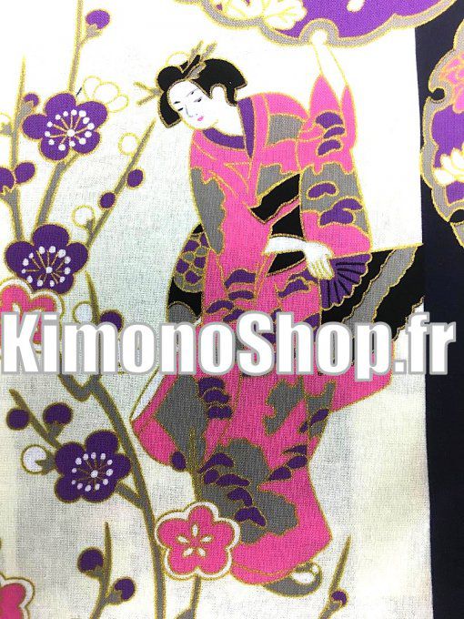 Yukata Geisha Strip femme 