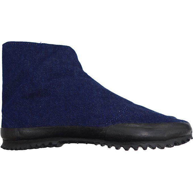 Jikatabi Denim Wamon bleu marine "HandMade in Japan" (Fait main au Japon) 