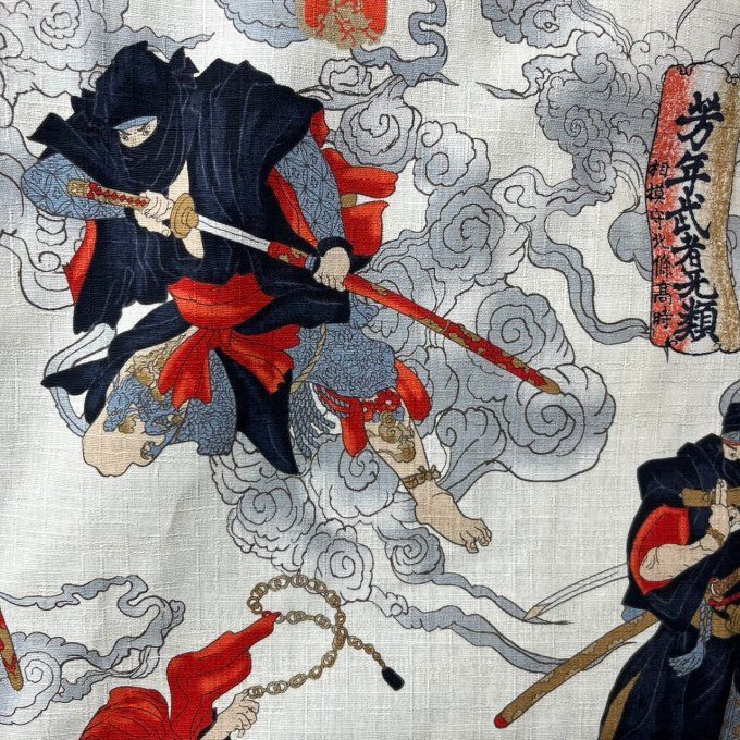 Hanten traditionnel japonais Iga Ryu Ninja | Fabriqué au Japon 