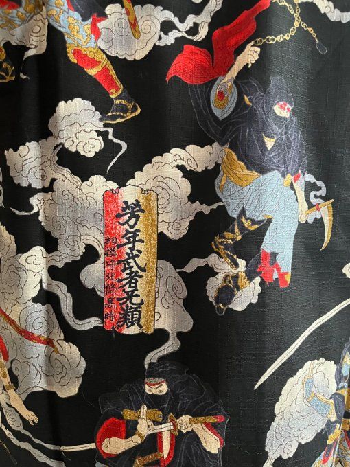 Hanten traditionnel japonais Iga Ryu Ninja | Fabriqué au Japon 