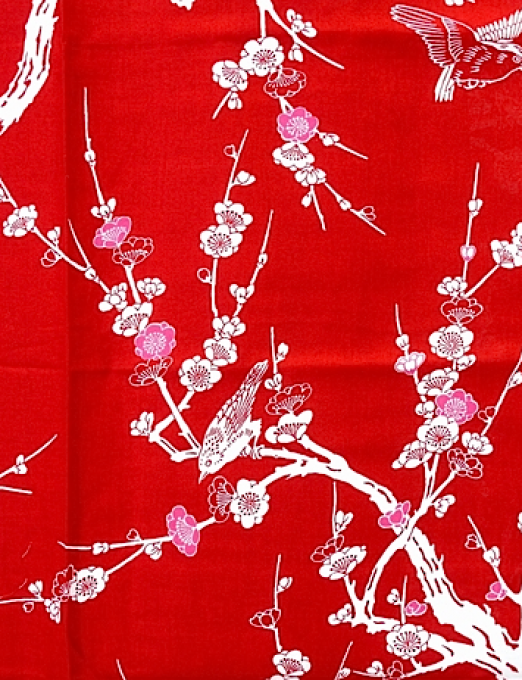 Yukata Ume fleur de prunier femme "Made in Japan" 