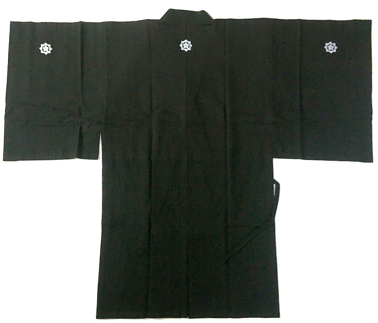 Veste kimono samourai Dogi Ryoma Sakamoto coton noir HandMade in Japan