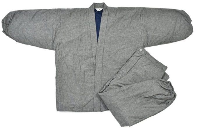 Samue Enseki Muji Hiver Made in Japan