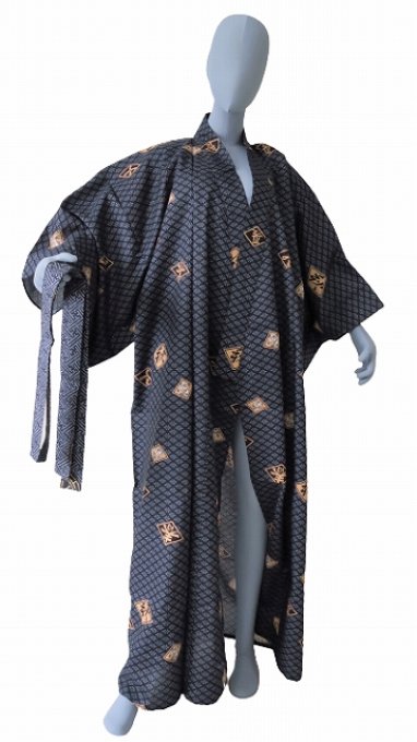 Yukata Hishimoji noir homme