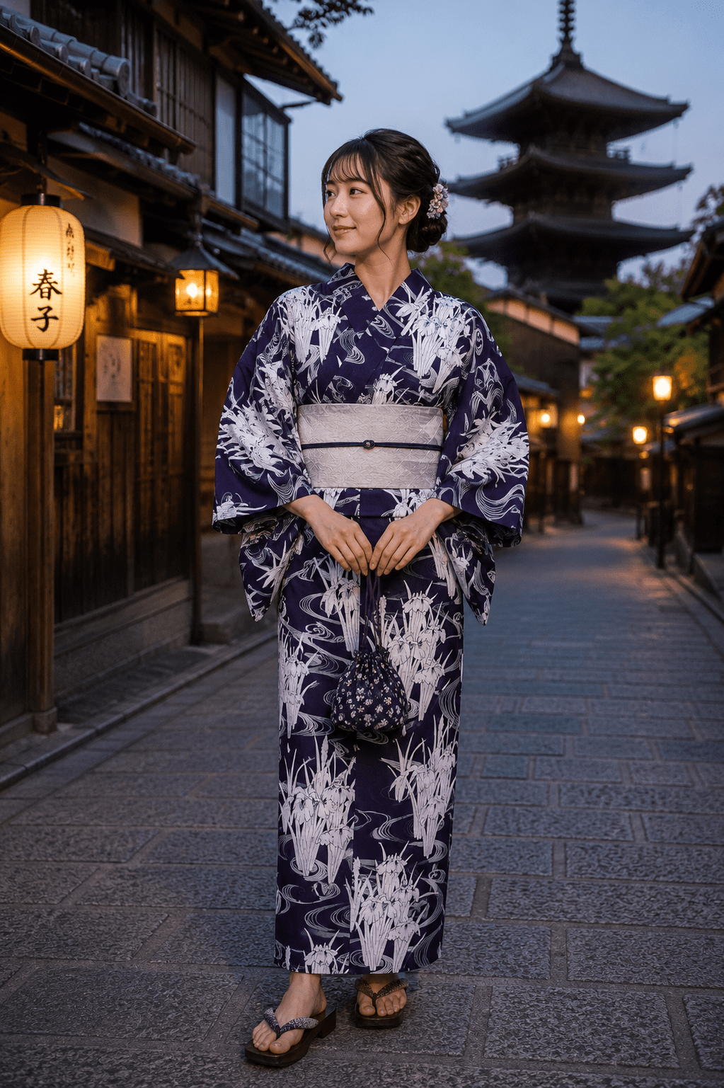 Yukata Ayame RyuSui femme