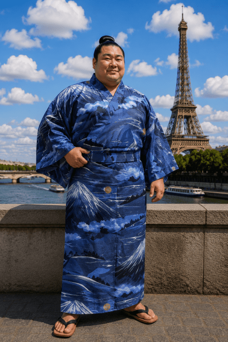 Yukata Fujisan homme