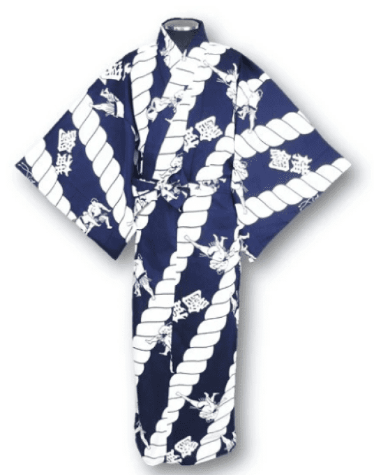 Yukata homme - Lutteur japonais SUMO - Made in Japan