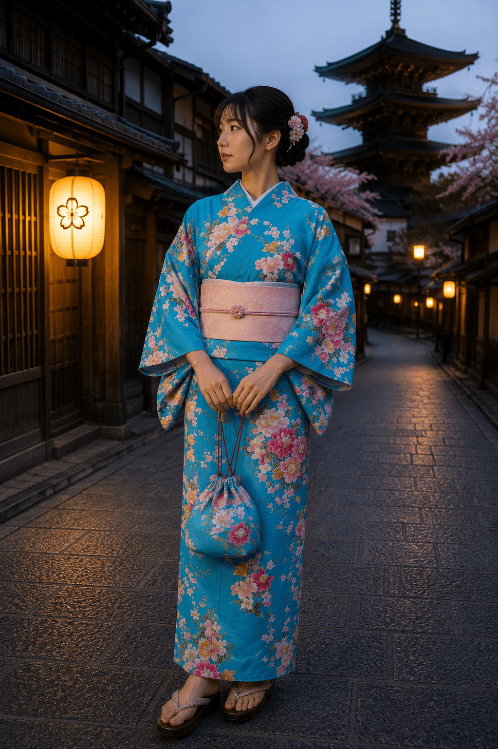 Yukata Botan Ran femme