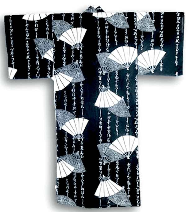 Yukata Moji Sensu Homme