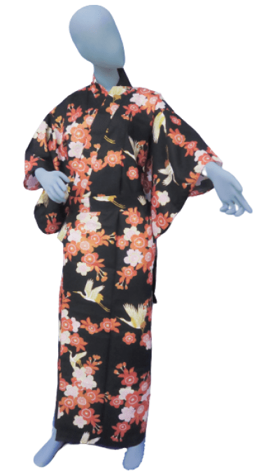 Yukata Sakura Tsuru femme  