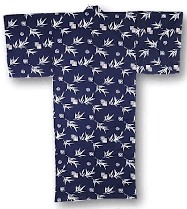Yukata Homme Sasa Ni Hanko Made in Japan 