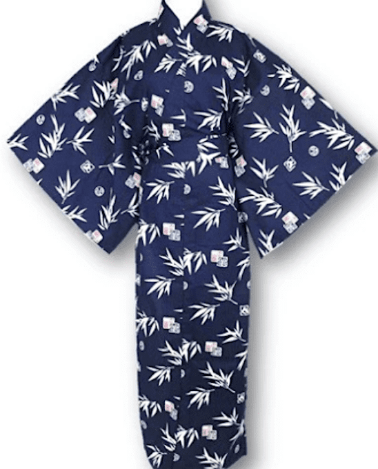 Yukata Homme Sasa Ni Hanko Made in Japan 