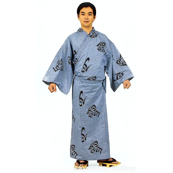 Yukata SetsuGetsuKa homme "Made in Japan"