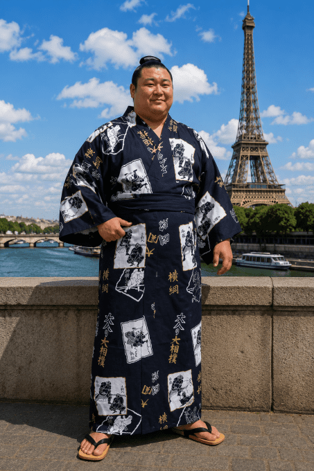 Yukata Sumo homme