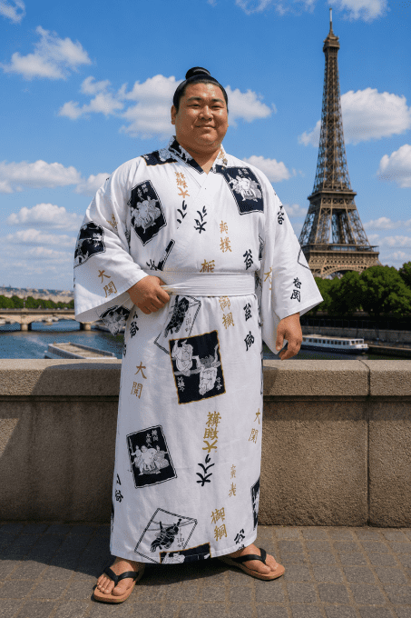 Yukata Sumo homme
