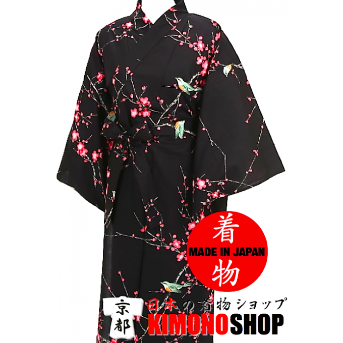 Yukata ume Uguisu femme