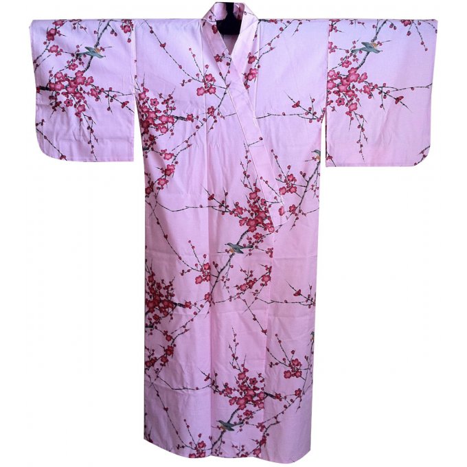 Yukata ume Uguisu femme