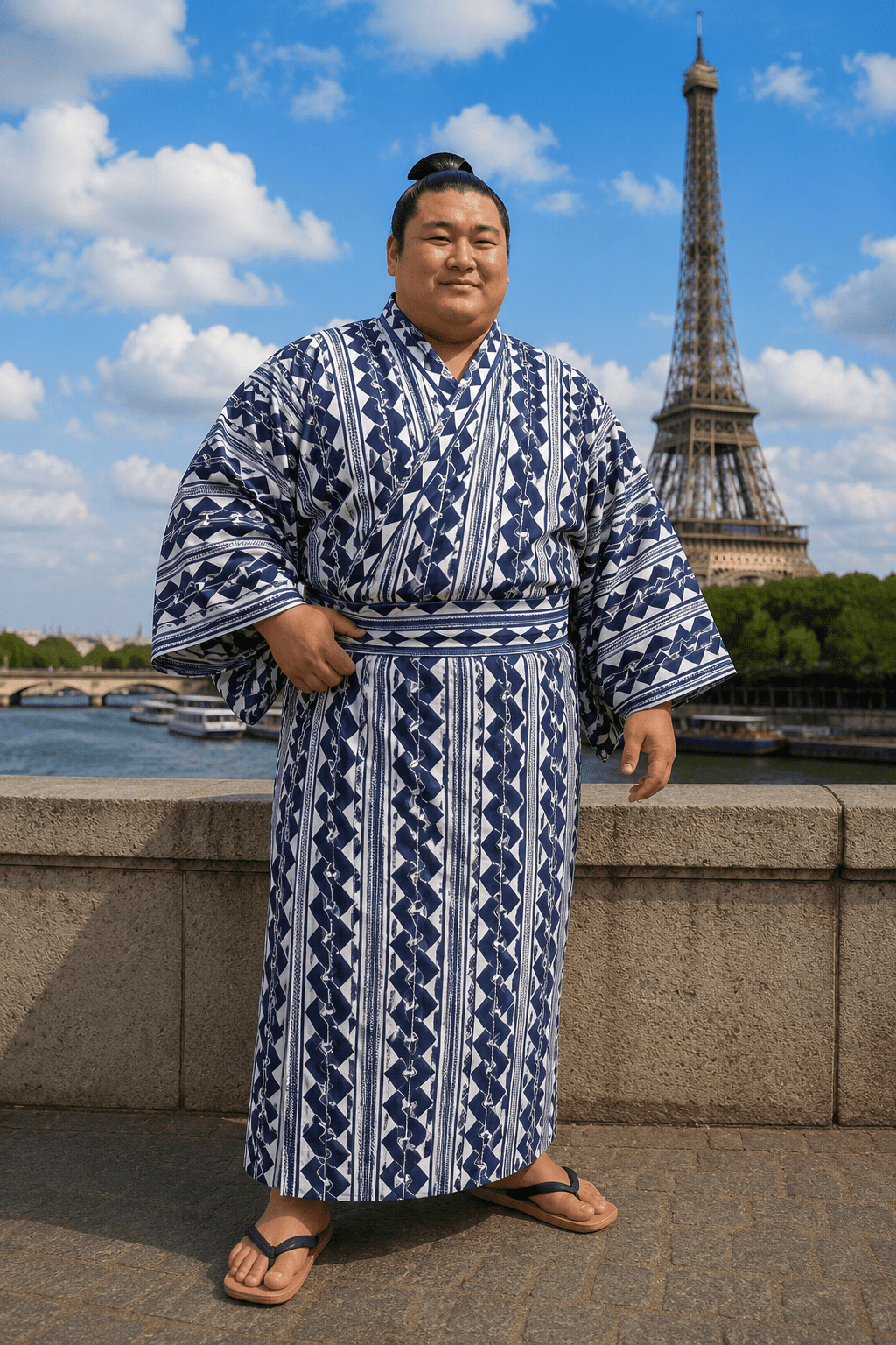 Yukata Yoshiwara Tsunagi homme
