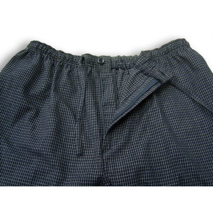 Luxe samue Kurume Bujin Ori Bleu marine Taille 2L "Made in Japan" 