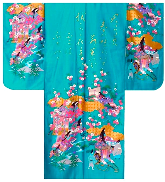 Kimono japonais Geisha Sakura femme