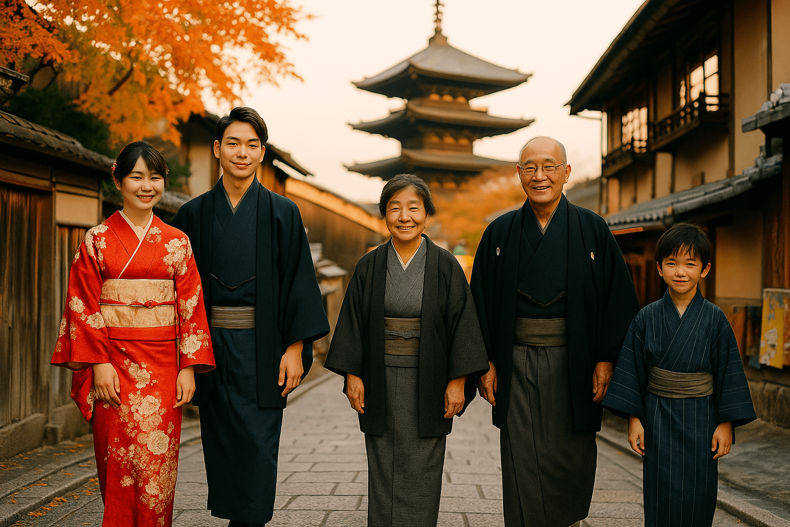 À QUI S’ADRESSENT NOS KIMONOS « MADE IN KYOTO »