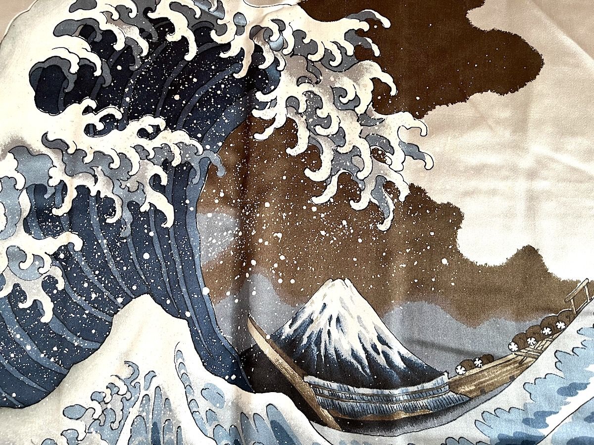Vague japonaise Nami Hokusai